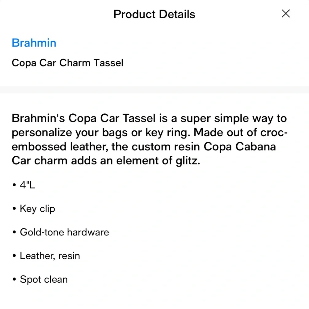 Brahmin Copa Cabana collection - Picture 13 of 16